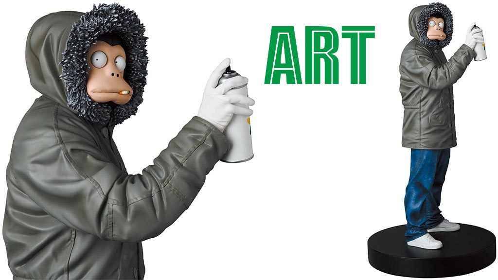 Banksy バンクシー MONKEY MASK SESSION TAG AP James Pfaff「Banksy