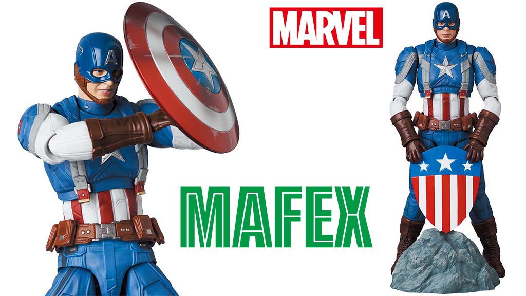 クラシックスーツのMCUキャプテン・アメリカが可動フィギュアに