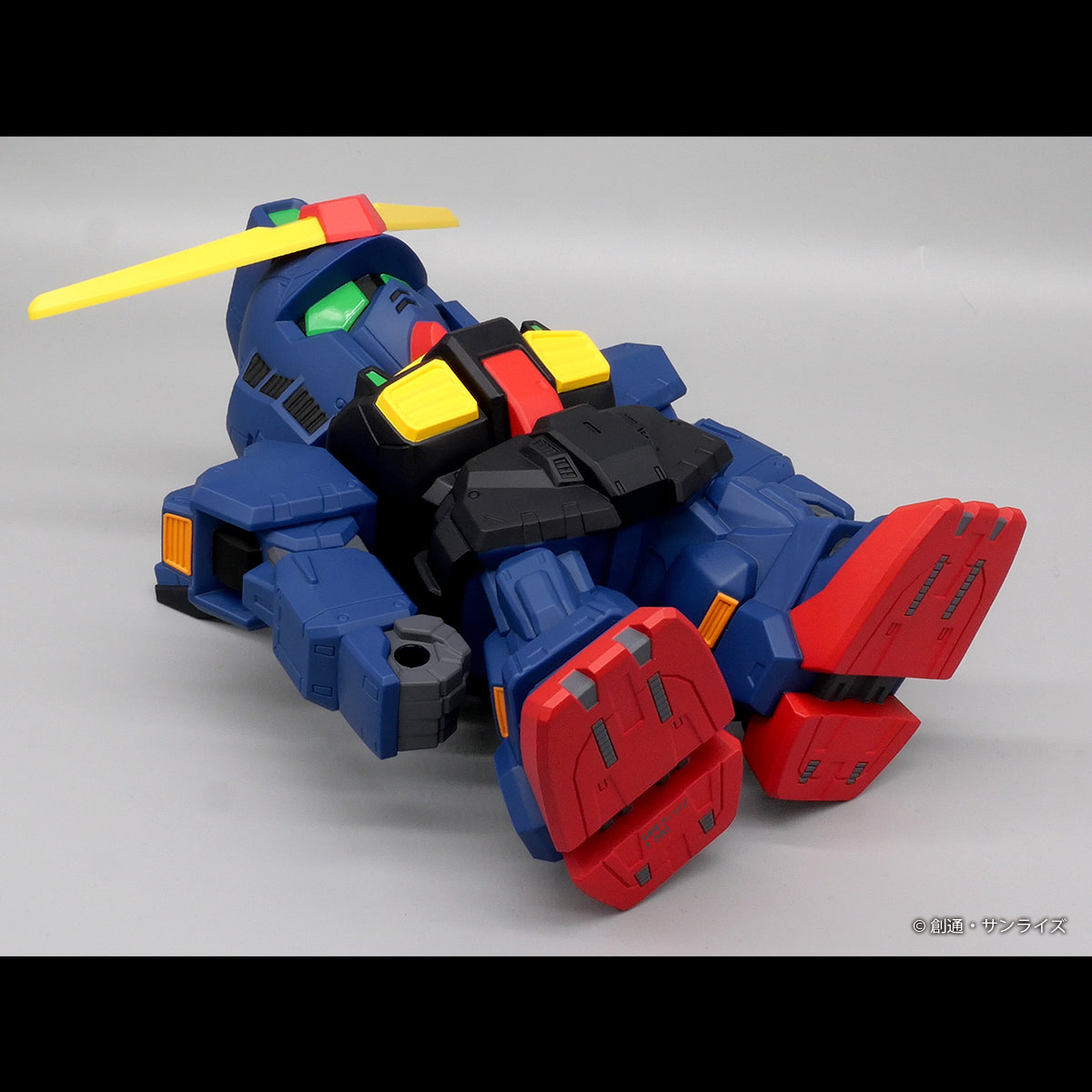 黒いガンダム】MK-IIティターンズ仕様のSDジャンボソフビ