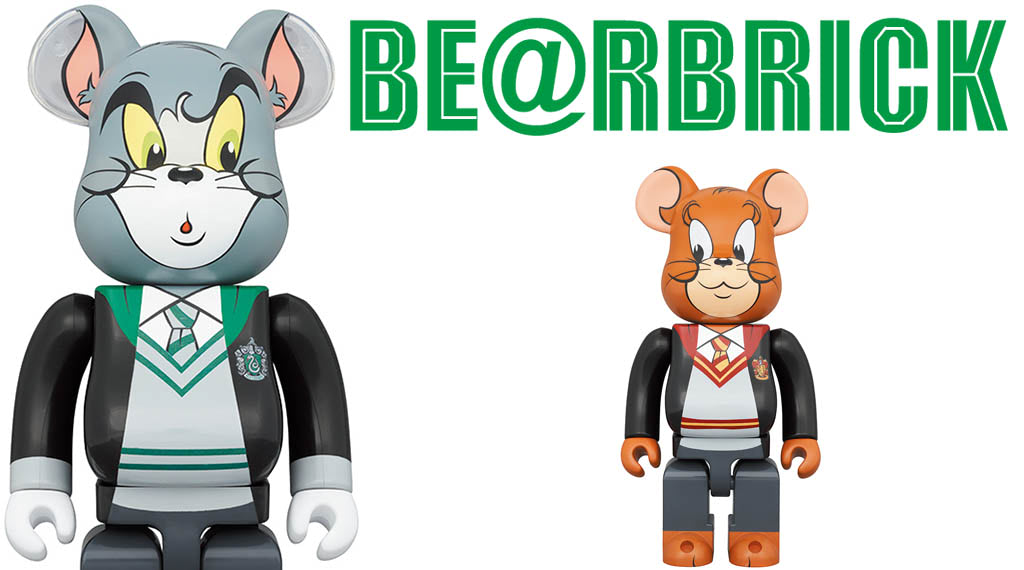トムとジェリーが『ハリポタ』ホグワーツ衣装のベアブリックに