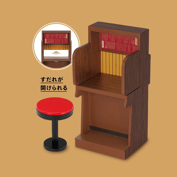 味集中カウンターも再現！ とんこつラーメン一蘭がカプセルとBOXで