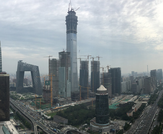 北京中信大厦(中国尊) 进入施工最后阶段，KPF首次公开建造全过程