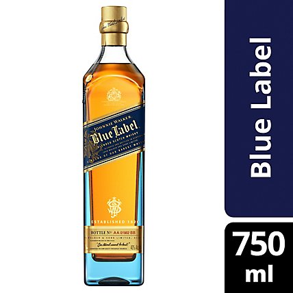 Johnnie Walker Blue Label Blended Scotch Whisky - 750 Ml - carrsqc