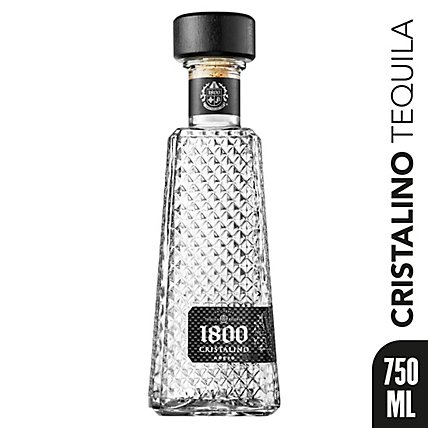 1800 Cristalino Tequila 80 Proof - 750 Ml - haggen