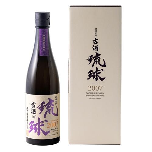 御酒 2007年 黒麹 6本入り 泡盛古酒18年 古酒 琉球