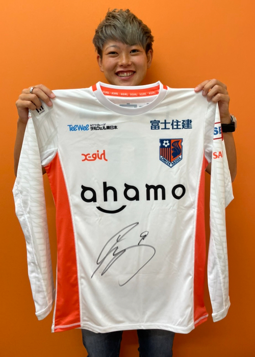 サイン 最高 INAC 激レア 2019 なでしこリーグ INAC神戸 鮫島彩 直筆