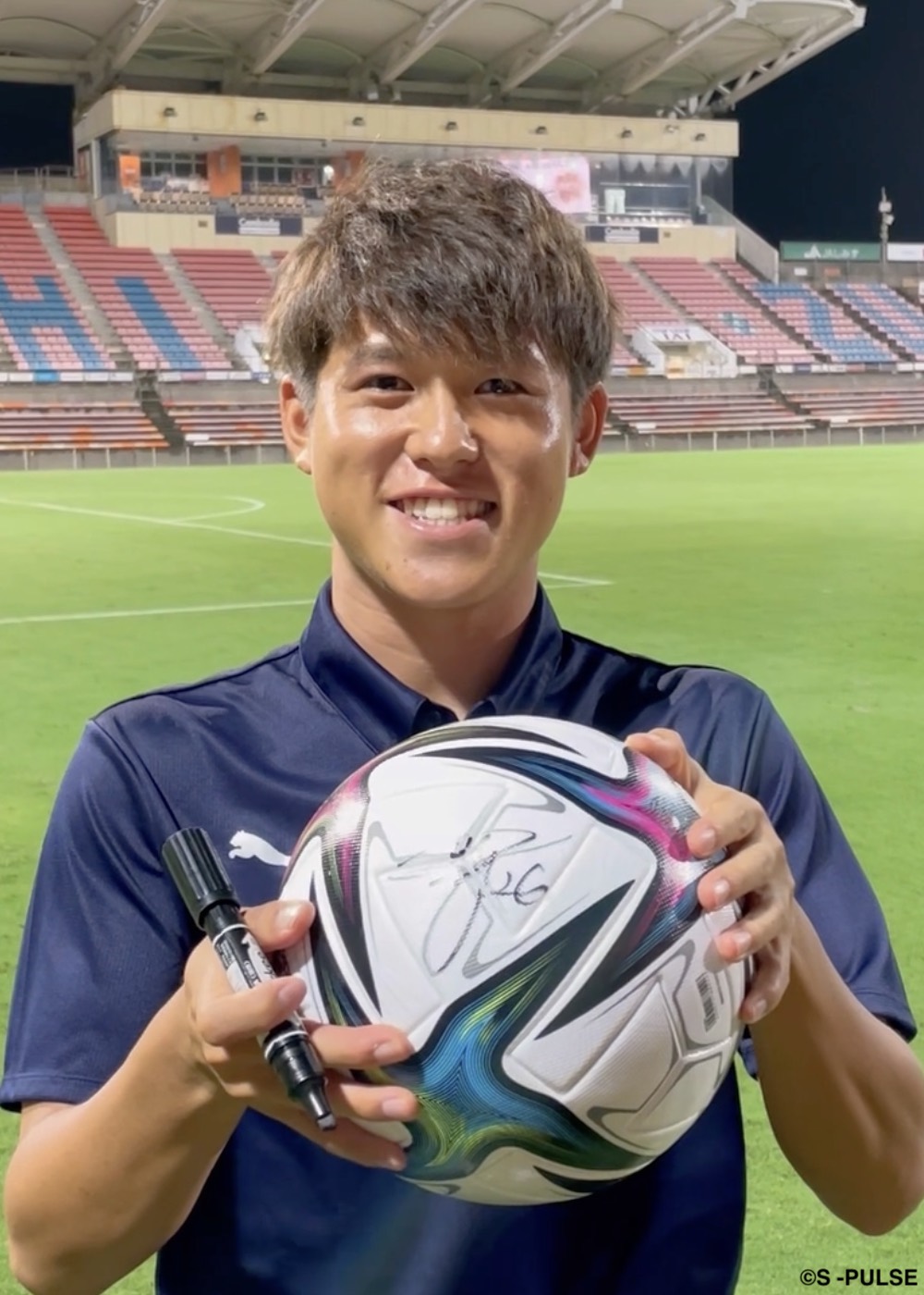 清水エスパルス 2013年 2nd ユニフォーム XO 河井陽介選手 清水