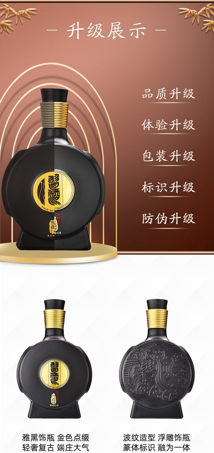 贵州习酒53度窖藏1988酱香型白酒500ml（53%）【出口版】_500ML/瓶_贵州习酒
