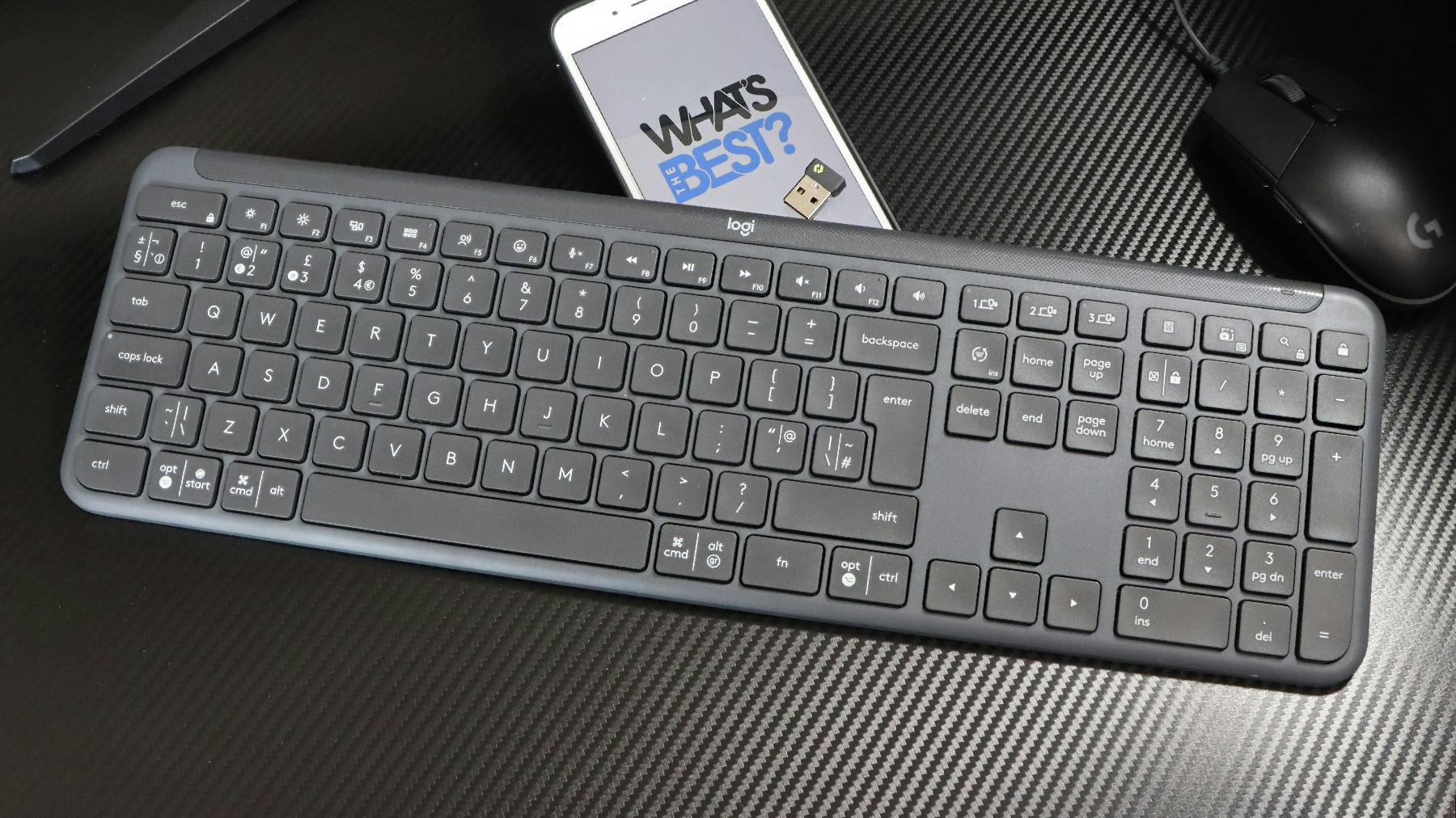 Logitech Signature Slim K950 keyboard review: Heavier build