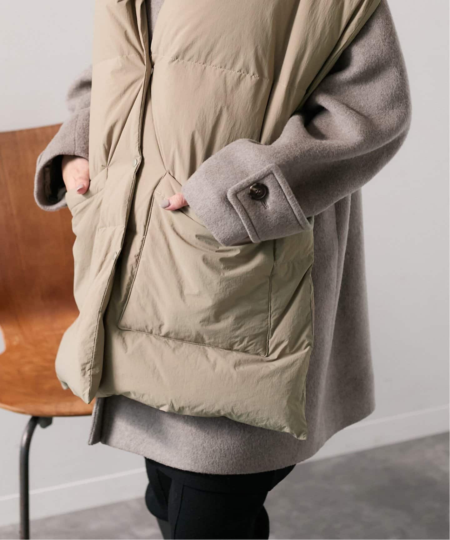 ナイロンタフタダウンマフラー（マフラー）｜JOURNAL STANDARD