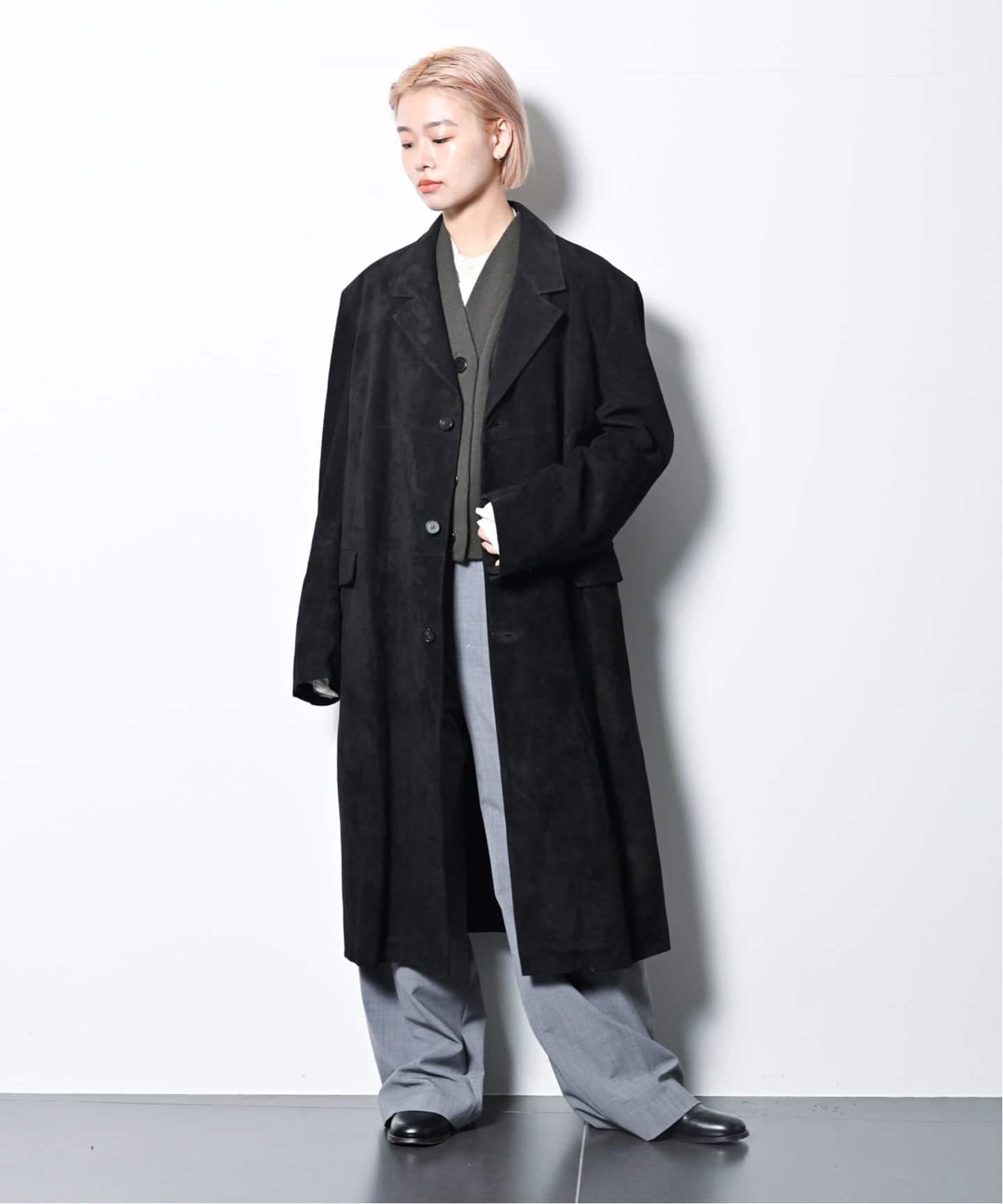 TONYWACK SUEDE SINGLE BREASTERD コート（その他ブルゾン／アウター