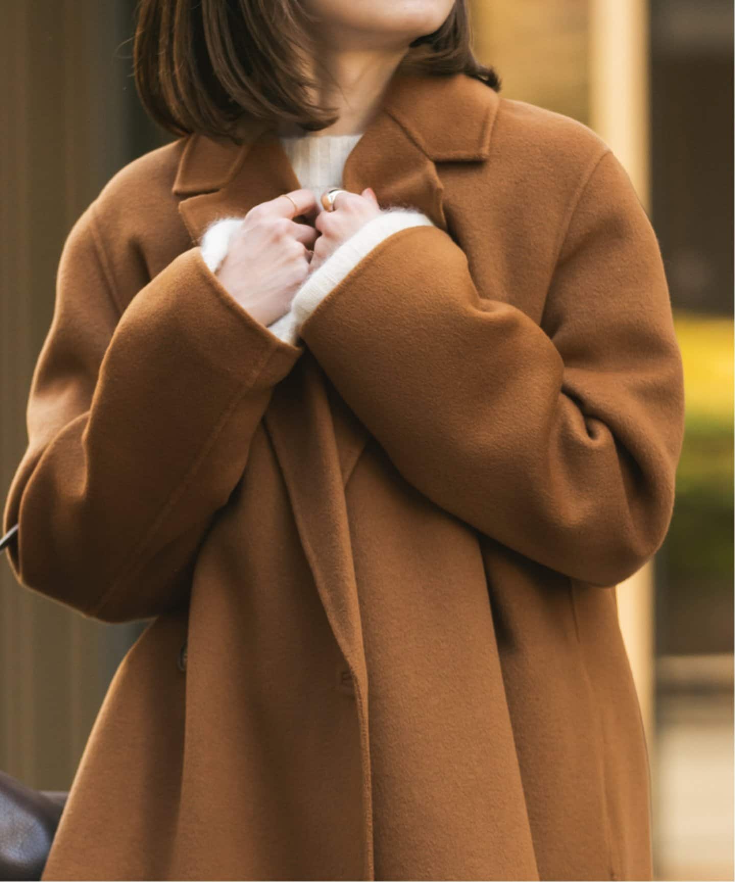 Super160sチェスターミドルコート（チェスターコート）｜NOBLE