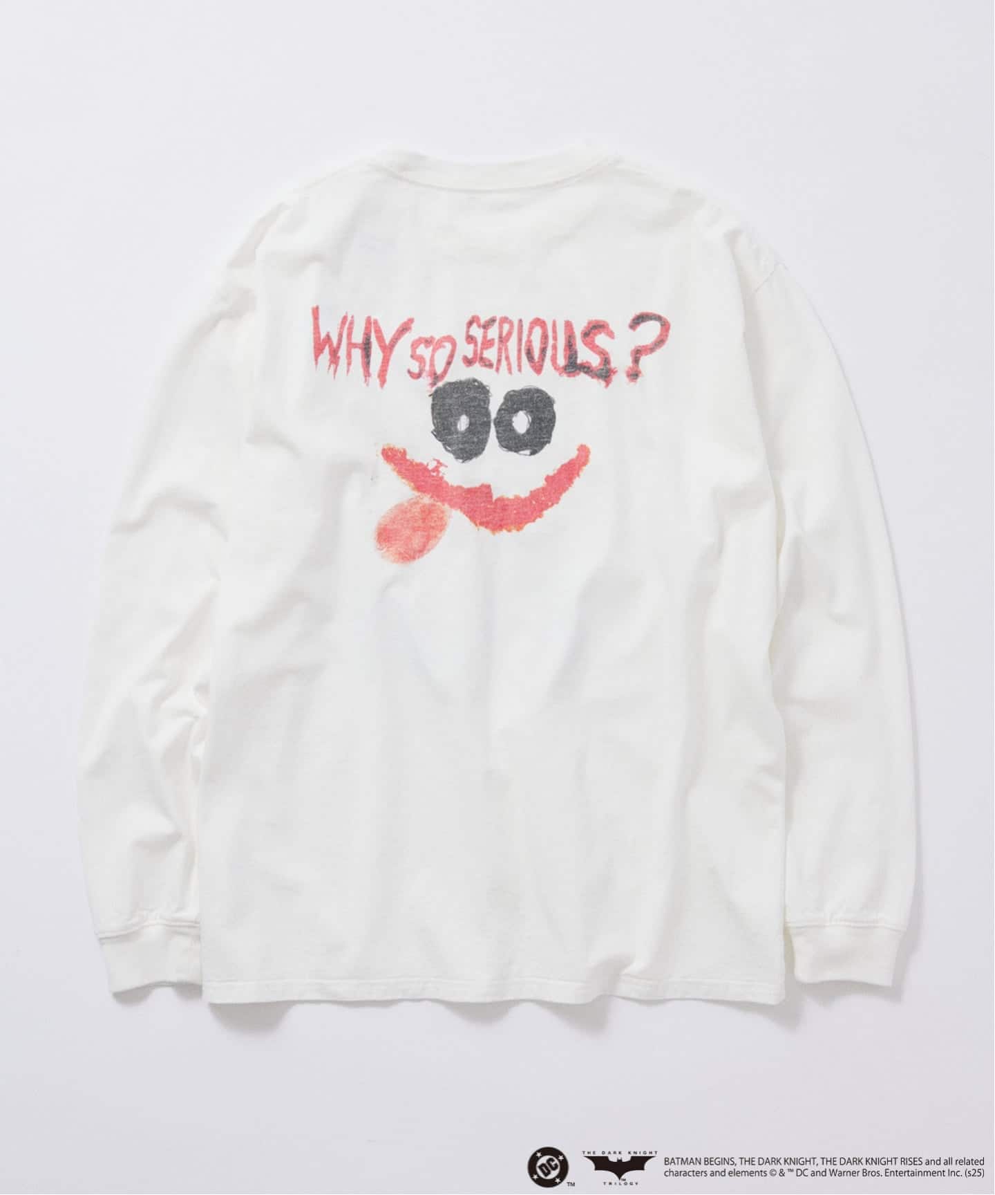 THE DARK KNIGHT / ダークナイト プリント ロンT（Tシャツ／カットソー