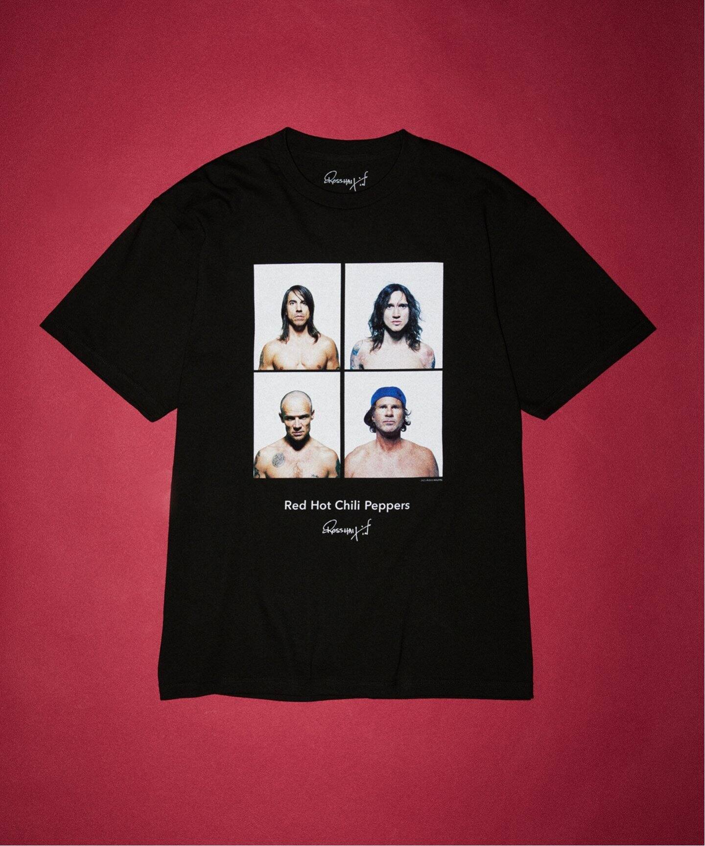 レッドホットチリペッパーズ by ロス・ハルフィン プリント Tシャツ（T
