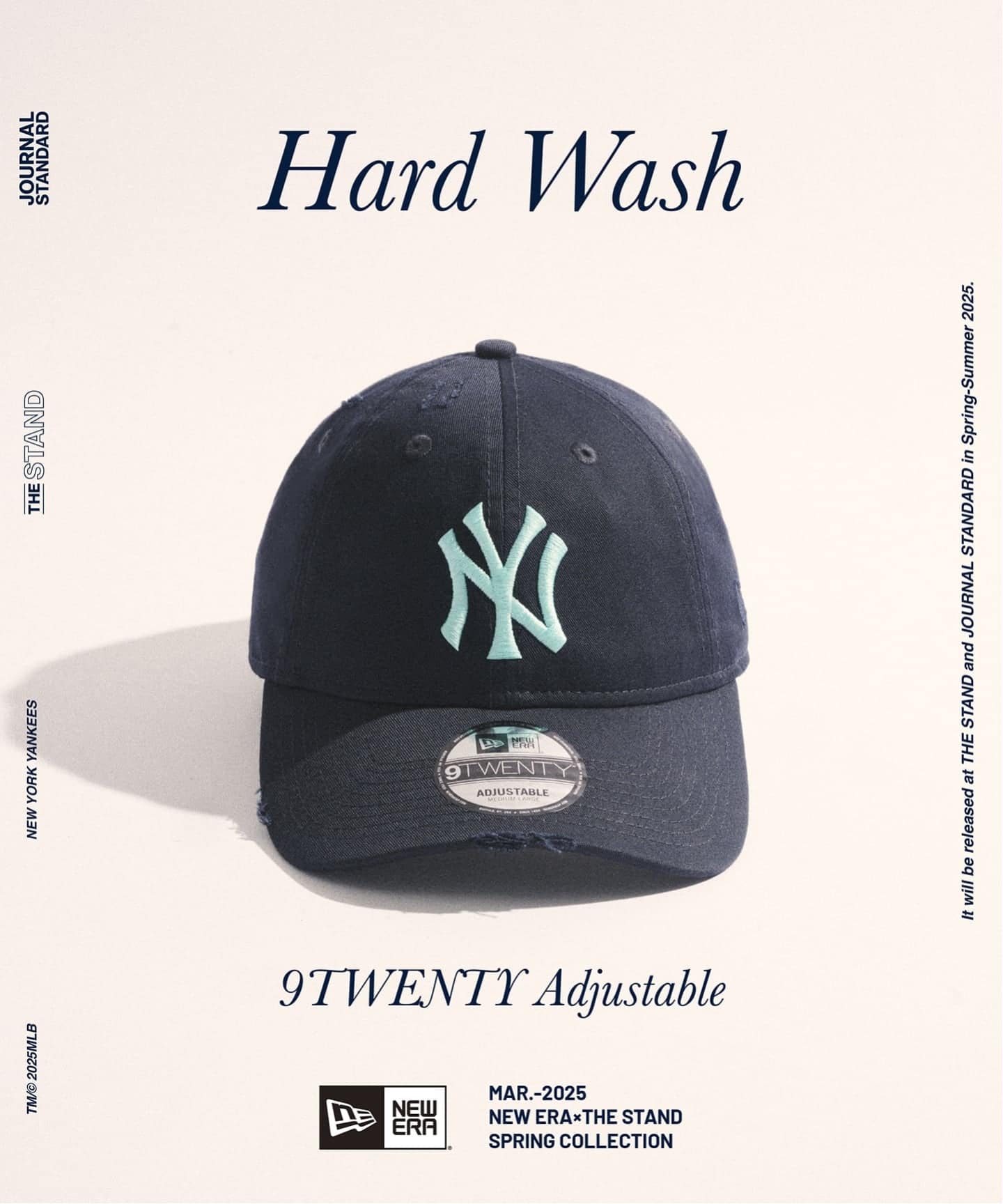 NEW ERA / ニューエラ 別注 NYY HARD WASH 920（キャップ）｜JOURNAL