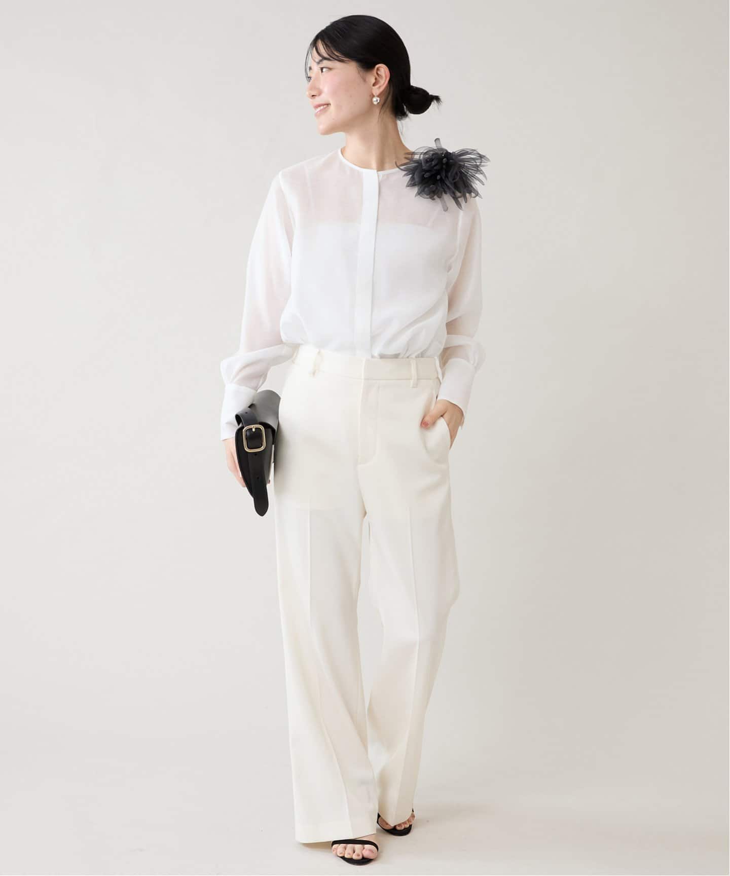 追加2》シルクオーガンジーコサージュ（コサージュ）｜VERMEIL par