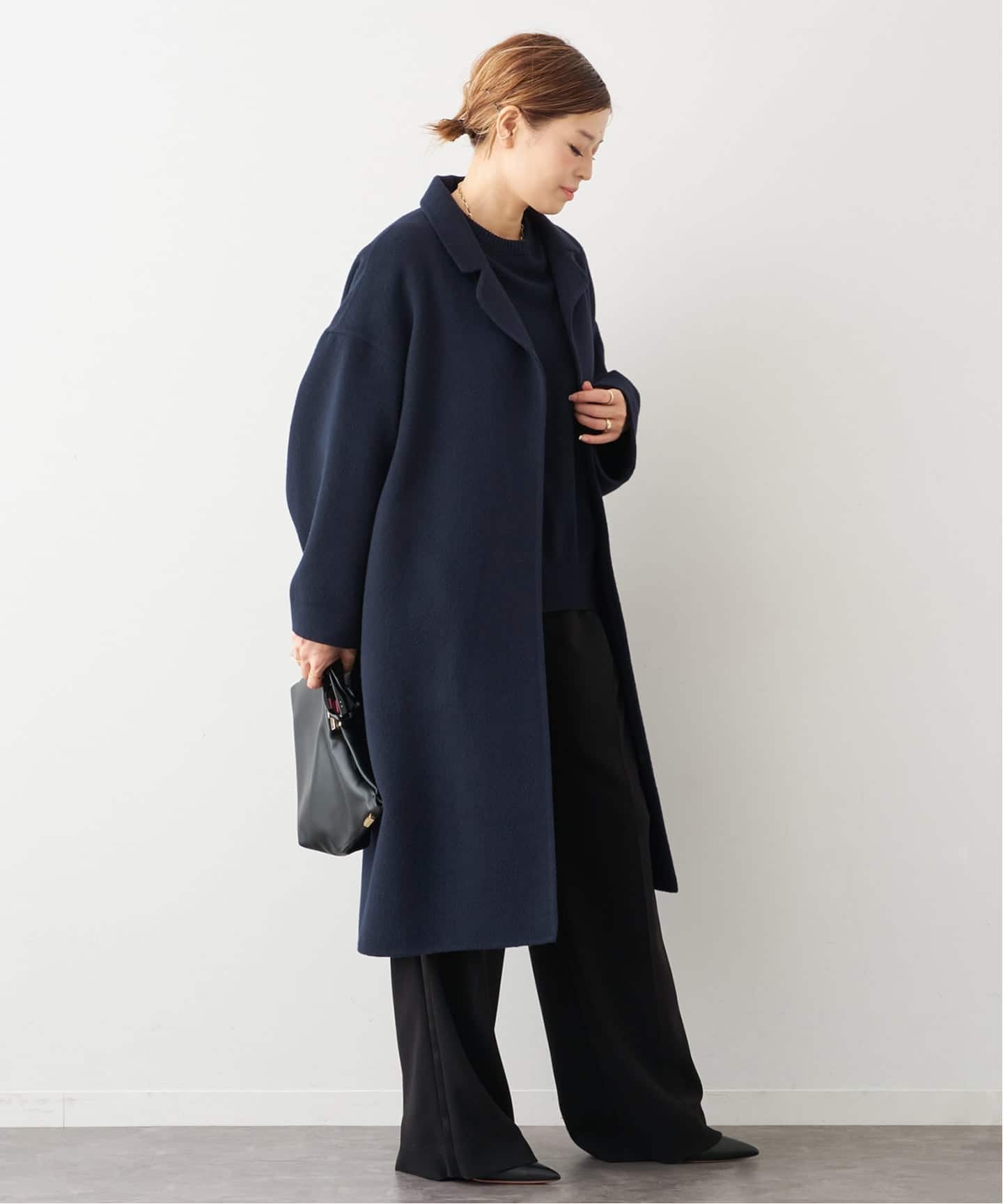 ウールアンゴラ リバーコート（チェスターコート）｜Deuxieme Classe