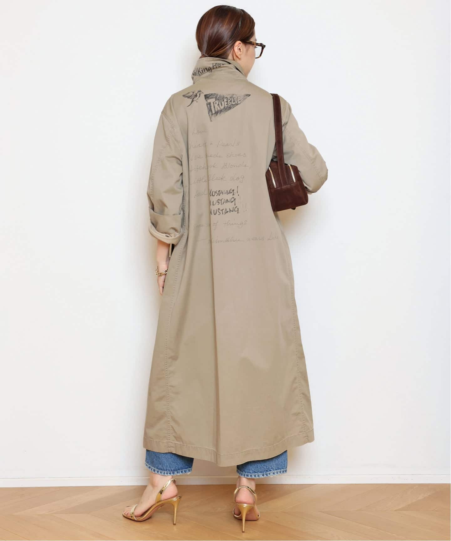 MADISONBLUE/マディソンブルー】GRAFFITI SHOP コート（トレンチコート