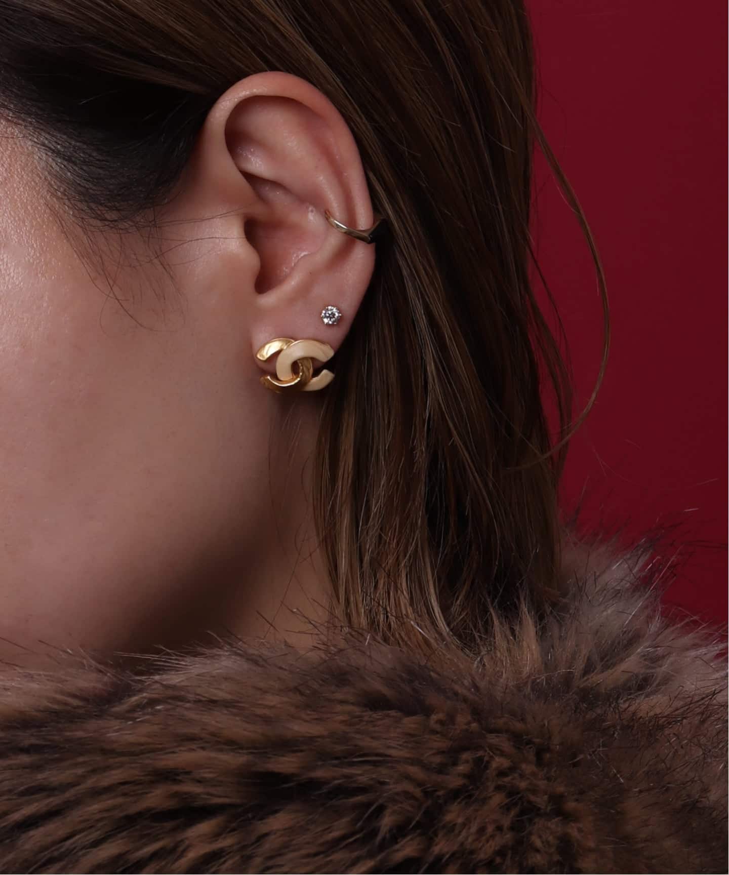 VINTAGE CHANEL/シャネル】pierce(両耳)（ピアス（両耳用