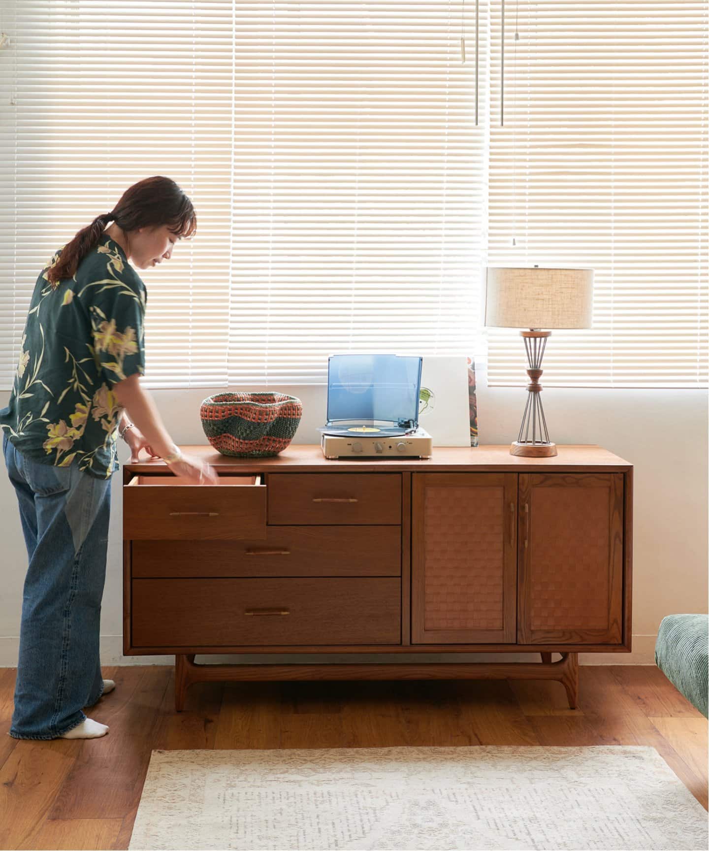 大型商品》BROOKS SIDE BOARD ブルックスサイドボード（収納家具