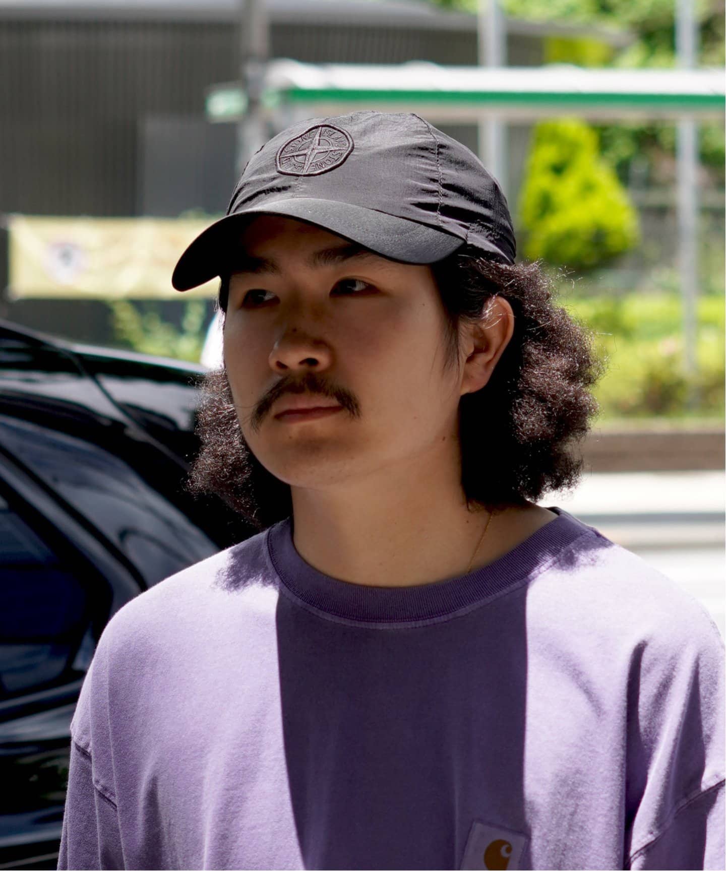 STONE ISLAND ストーンアイランド [NYLON LOGO CAP] ナイロンキャップ