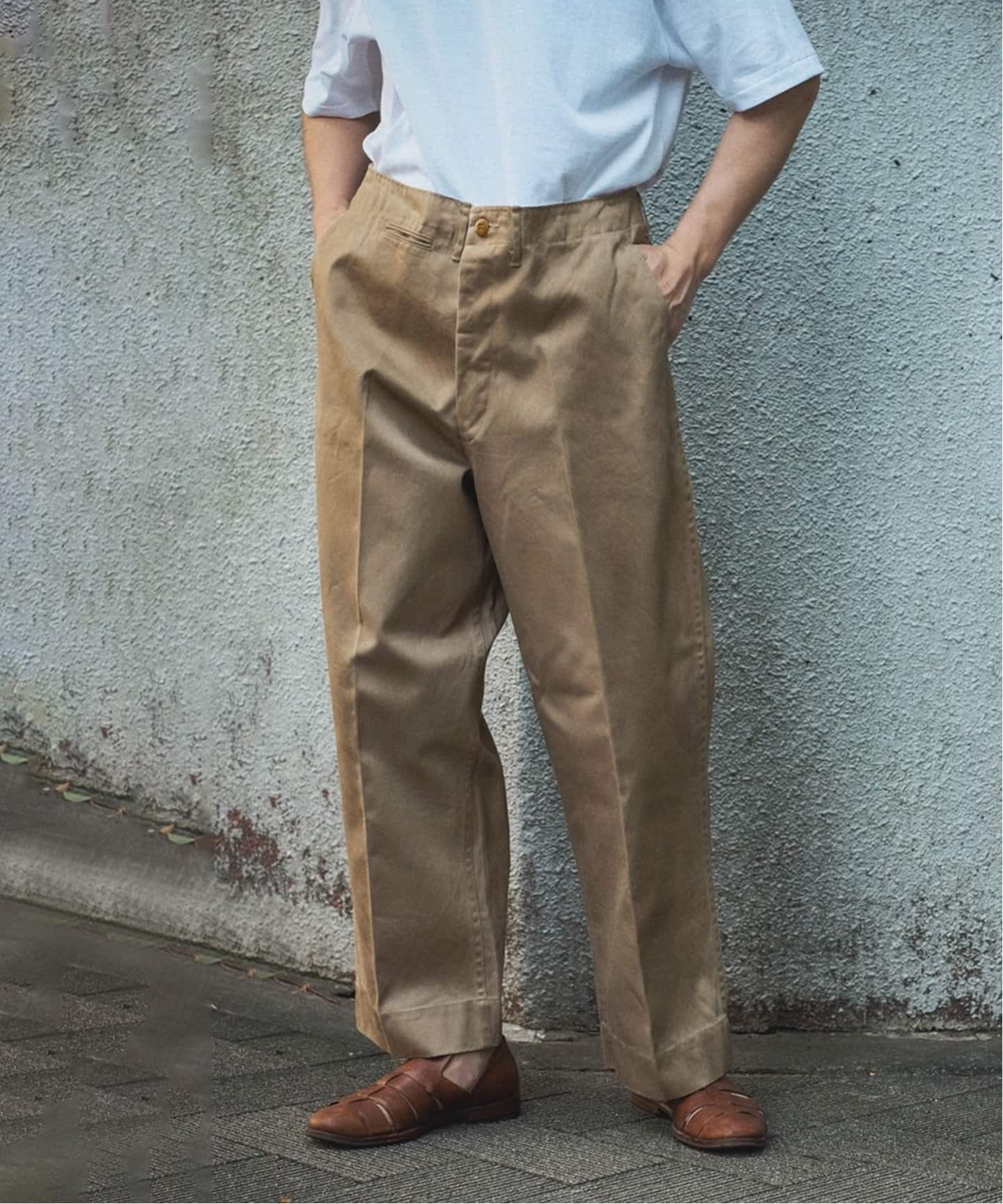 A.PRESSE Vintage US ARMY Chino Trousers