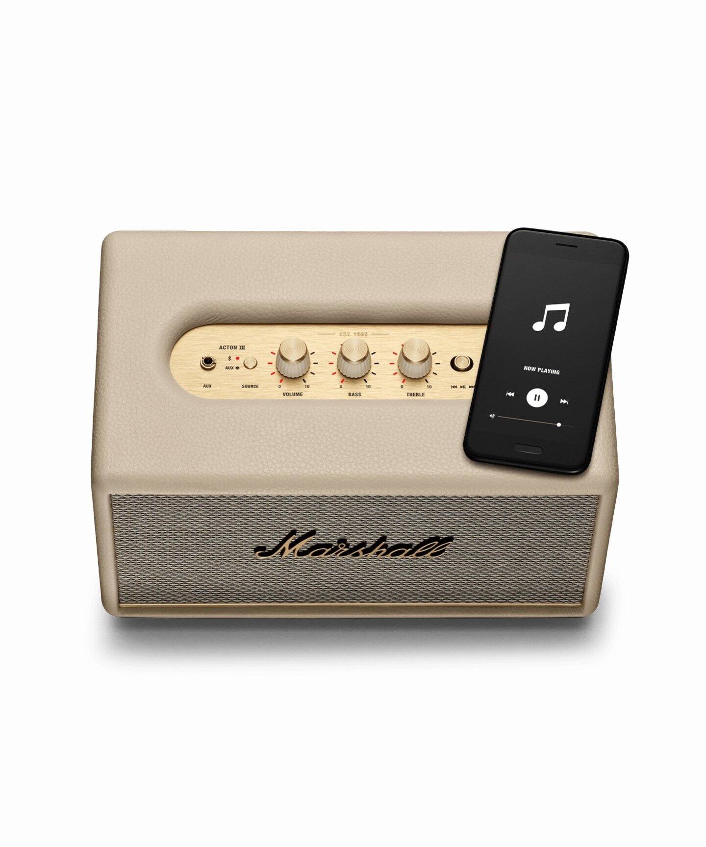 ☆【Marshall/マーシャル】Acton 3 Bluetooth Cream スピーカー（家電