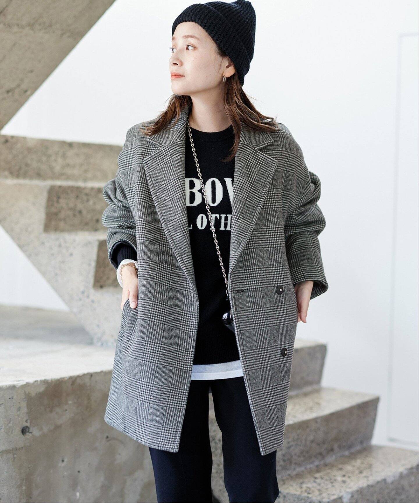 JOURNAL STANDARD スーパー140ビーバーテーラーコート