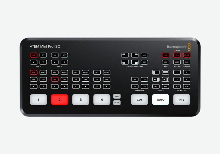 ATEM Mini Pro ISO | ストア Blackmagic Design