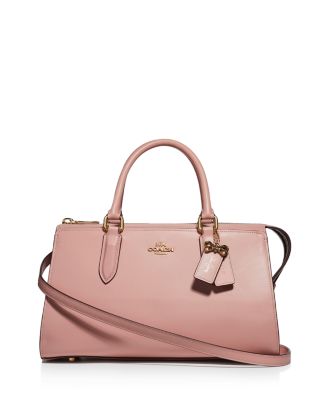 COACH x Selena Gomez Bond Leather Satchel | Bloomingdale's