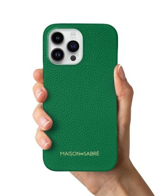MAISON de SABRÉ Leather Phone Case (iPhone 15 Pro Max
