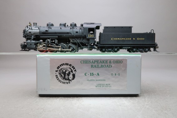 LUMBERT CHESAPEAKE &OHIO C-15A 0-8-0 完成品 LUMBERT CHESAPEAKE