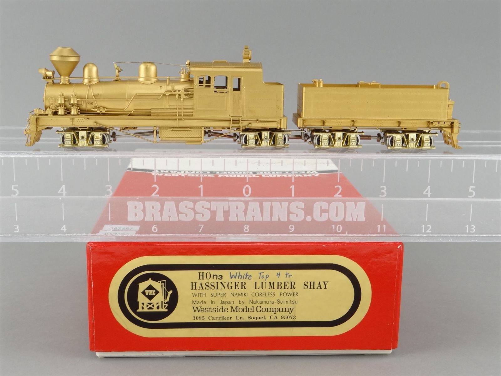 Westside Model HASSINGER LUMBER SHAY完成品