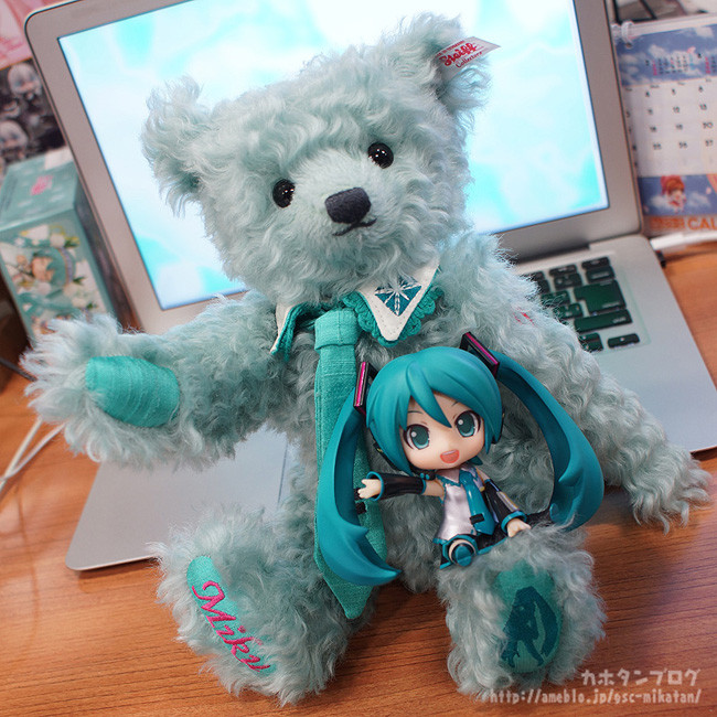 Steiff シュタイフ×初音ミク テディベア Steiff x 初音ミク