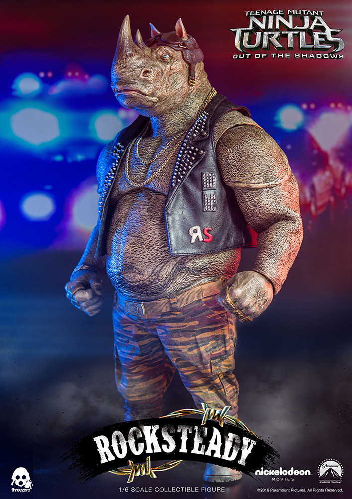 ネカ ミュータントタートルズ ビーバップ ロックステディ neca TMNT