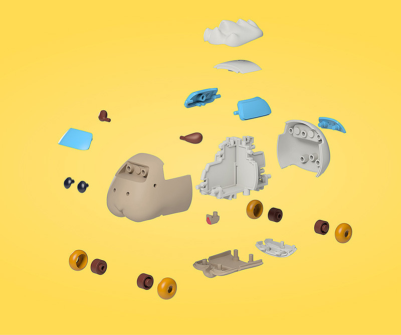 MODEROID くみたてモルカー アビー