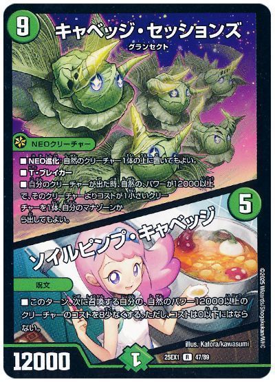 デュエルマスターズ 緑単キャベツ 微高レート デッキ 40枚+α3重