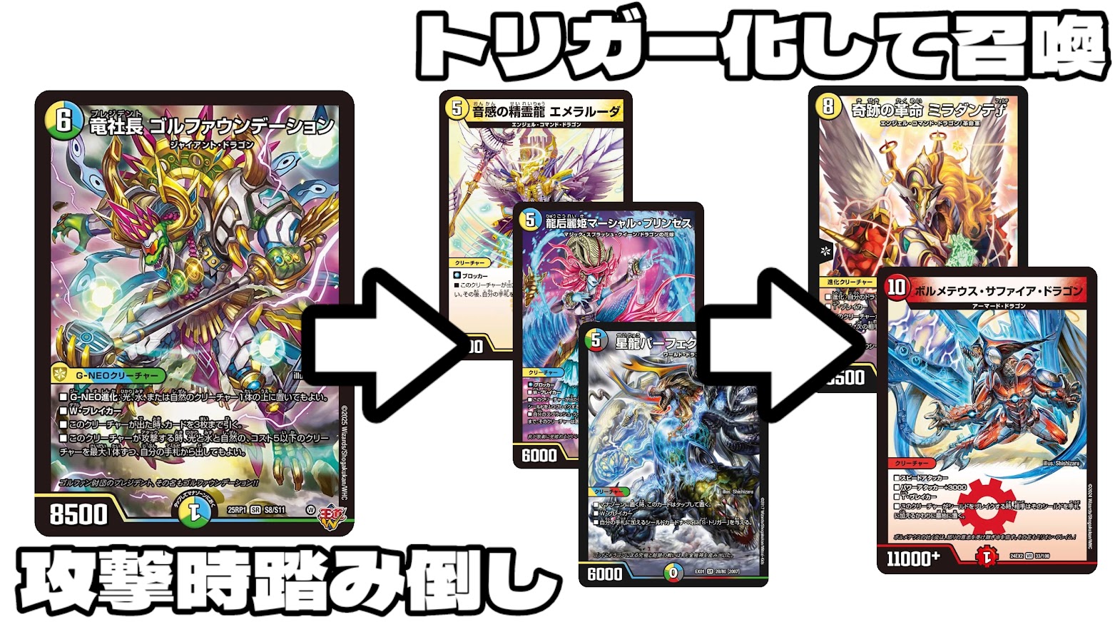 格安デュエマ研究所】3600円でシールドコンボ！竜社長のシールド暴走劇