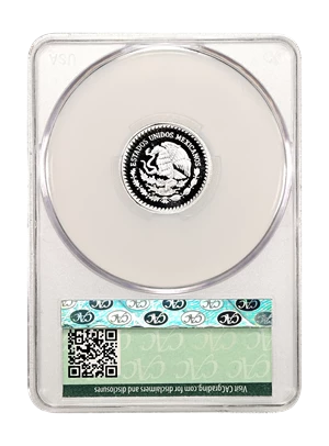 Mexico 2024 Silver 1/10 Onza Libertad, Proof Coin Values & Prices