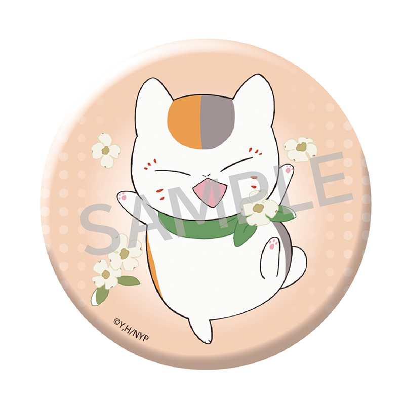 夏目友人帳 10周年 缶バッジ 夏目 貴志 夏目貴志 アニメ夏目友人帳ニャンコ