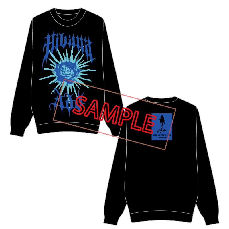 ファッショナブル「Hibana」Tシャツ-o【Ado Official Shop】