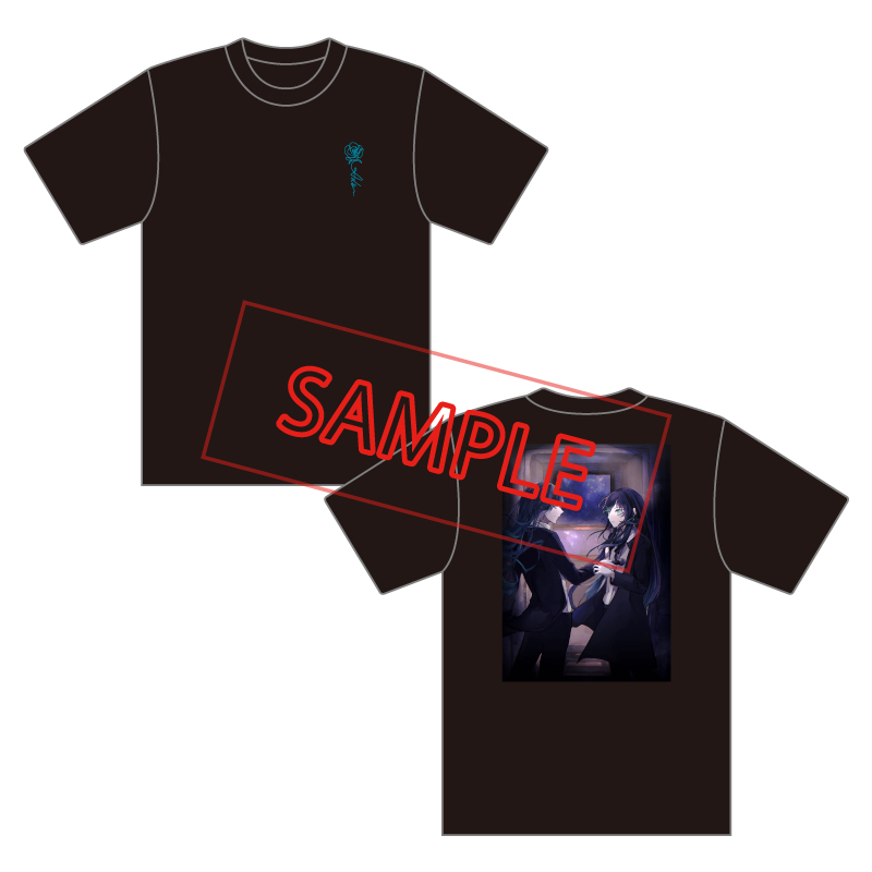 Ado アド グッズ 2025 ファッショナブル「Hibana」Tシャツ A (特大