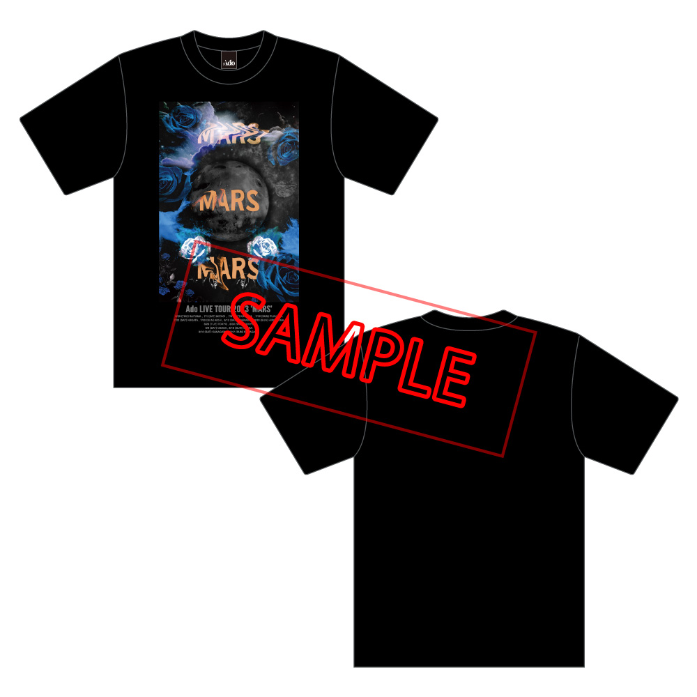 ファッショナブル「マーズ」Tシャツ-A【Ado Official Shop】