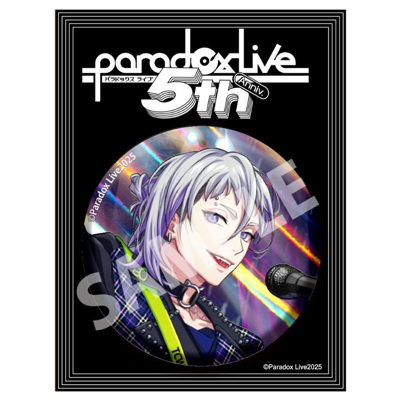棗リュウ 缶バッジ バースデー パラライ ParadoxLive 棗リュウ 缶