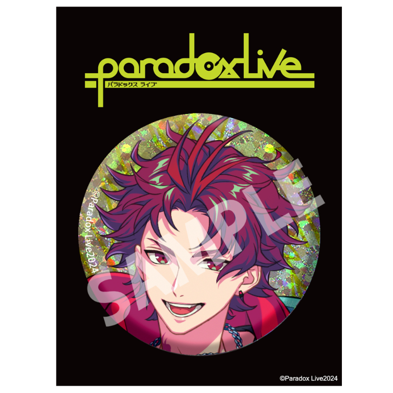 Paradox Live BIG缶バッジ 幻影ライブ 朱雀野 アレン【アニメタイムズ