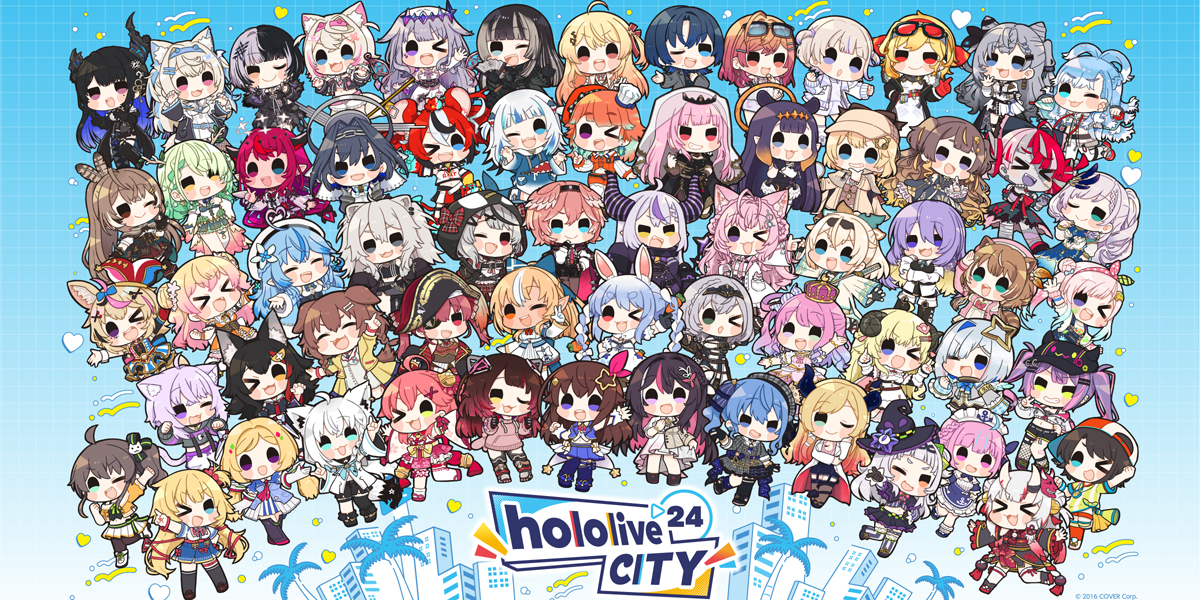 ハコス・ベールズ ホロライブシティ ランダム缶バッジ 48個 ハコス