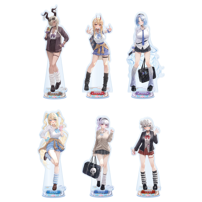 アズールレーン C98 等身大エアーPOP スタンド feat.朝凪 バッチ