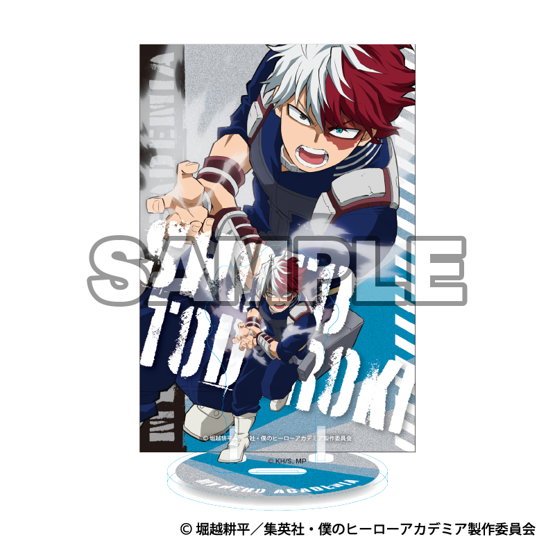 僕のヒーローアカデミア 背景ポストカード付アクリルスタンド (轟焦凍