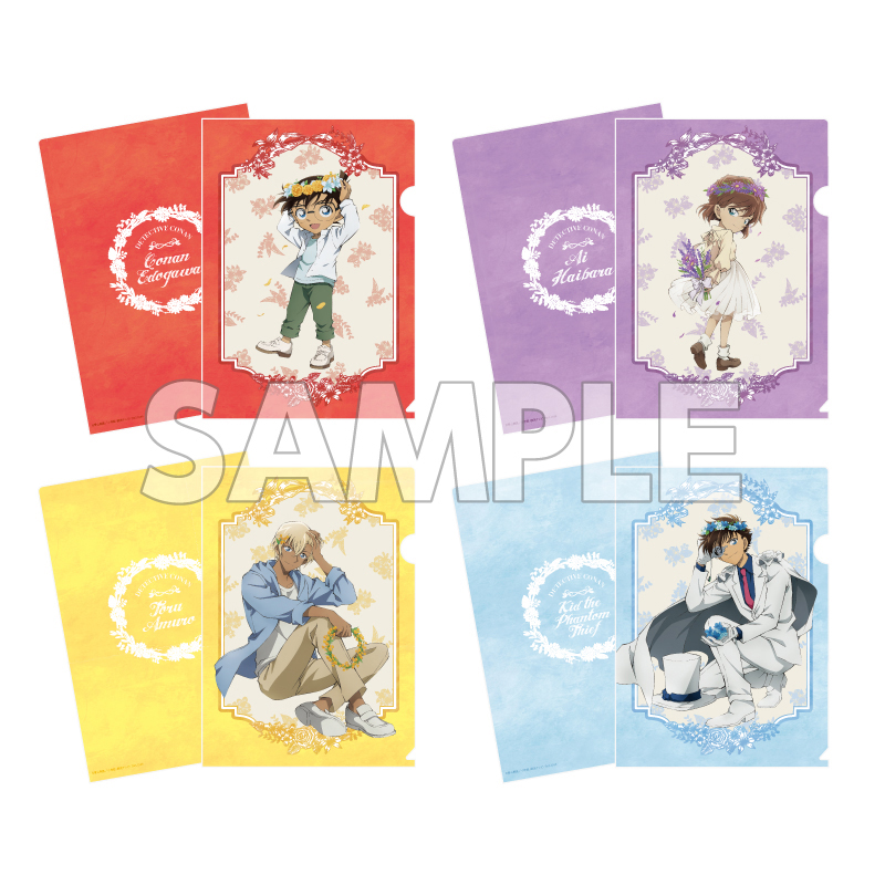 名探偵コナン ミニクリアファイル ワールドツアー 灰原哀 新一 蘭 激