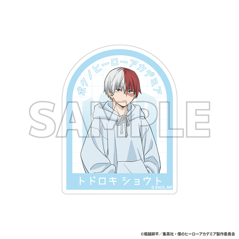 僕のヒーローアカデミア ステッカー Light color style (轟焦凍)【YTE